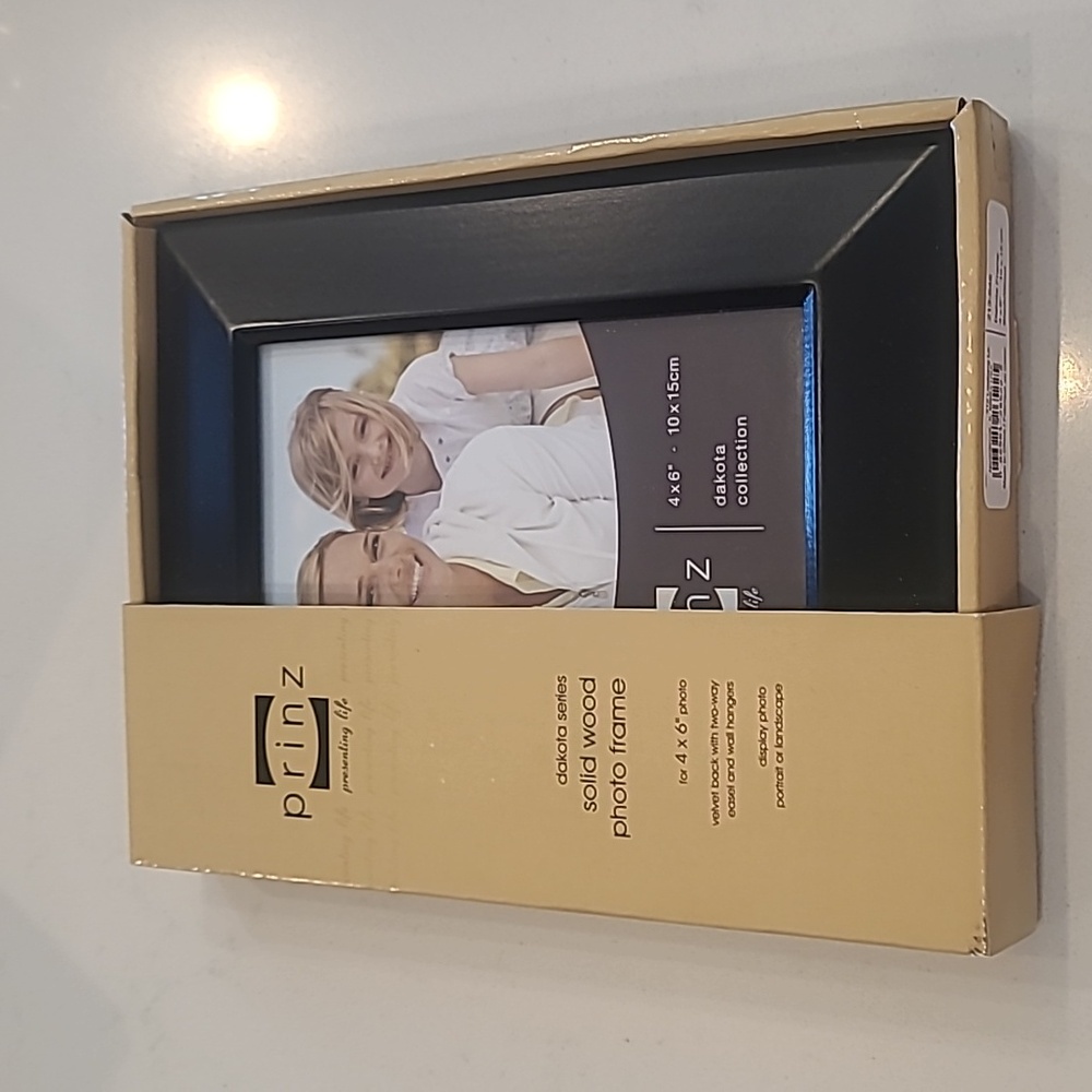 New Solid Black Wood Frame